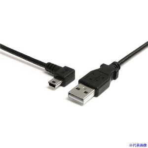 ��StarTech USB 2.0�P�[�u��/91cm/Type�]A �| L�^����Mini�|B/480Mbps/�I�X�|�I�X/�u���b�N/�~�jB USB2HABM3LA(5388170)