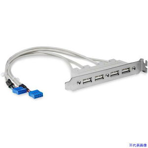 StarTech USB݃A_v^[/USB 2.0/4x AX | 2x 10s IDC/PCP[X }U[{[hswb_[ڑ USBPLATE4(5389687)[@l][O]