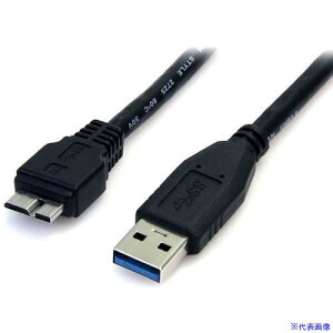X^[ebN USB 3.0P[u/50cm/Type]A - Micro-B/5Gbps/IX-IX/ubN/}CNB USB3AUB50CMB(5391268)[@lEƏ][O]