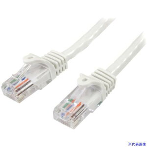 StarTech JeS5e LANP[u/10m/zCg/RJ45RlN^[/c܂h~@\t/CAT5e 45PAT10MWH(5397334)[@l][O]