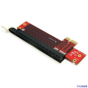 ���X�^�[�e�b�N PCI Express x1 - x16 �ϊ��J�[�h/���[�v���t�@�C���p�A�_�v�^�[/�g�� �G�N�X�e���_�[ �R���o�[�^�[ PEX1TO162(5400073)[�@�l�E���Ə�����][�O������]