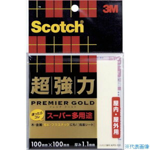 ��3M �X�R�b�` �����͗��ʃe�[�v �v���~�A�S�[���h �X�[�p�[���p�r �V�[�g�^�C�v 100mm×100mm KPS100(5423449)