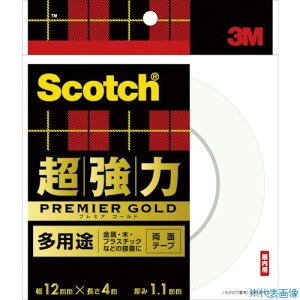 ��3M �X�R�b�` �����͗��ʃe�[�v �v���~�A�S�[���h ���p�r 12mm×4m SPG12(5423902)