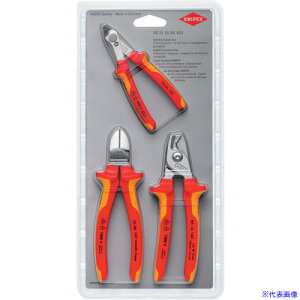 KNIPEX ≏H3_Zbg(jbp[2ށAP[uJb^[) 003130BKV02(5536173)