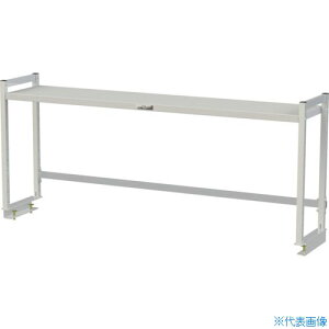�����}�e�b�N ���[�N�e�[�u��150�V���[�Y�p ���W�X�^���h H600mm ��{�` W1500×D300 LS1506W(5557202)[�@�l����][������]