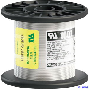 KYOWA ULϔMrj≏d UL1007 AWG28 100M  UL1007AWG28100MWH(5627014)