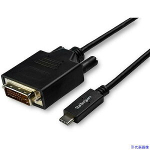 StarTech fBXvCϊP[u/USB|C | DVI/3m/1920x1200 1080p/ubN/rfIRo[^[ CDP2DVI3MBNL(5723226)[@l][O]