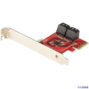 X^[ebN SATA 4|[g PCI ExpressC^[tF[XJ[h/6Gbps/SATA PCIe g{[h 4P6GPCIESATACARD(5723235)[@lEƏ][O]