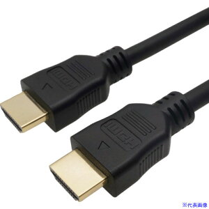 ��HORIC HDMI�P�[�u�� 1m �u���b�N �v���X�`�b�N�w�b�h HDM10-064BK HDM10064BK(5724776)