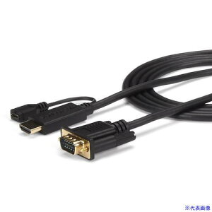 StarTech fBXvCϊP[u/HDMI | VGA/3m/1080p/Micro USB Type|BRlN^[t HD2VGAMM10(5724990)[@l][O]