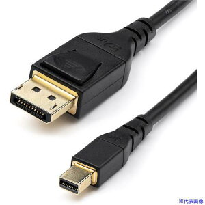 StarTech fBXvCϊP[u/Mini DisplayPort | DisplayPort 1.4/1m/8K/ubN DP14MDPMM1MB(5743771)[@l][O]