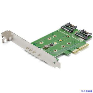 StarTech PCI ExpressJ[h/x4/1x PCIe NVMe 2x SATA 3.0 M.2/3|[gSATAJ[h PEXM2SAT32N1(5745369)[@l][O]