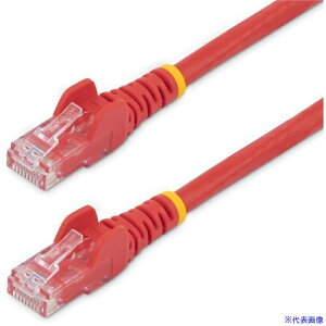 ��StarTech �J�e�S��6 LAN�P�[�u��/1.5m/���b�h/�M�K�r�b�g�C�[�T�l�b�g�P�[�u��/�c���܂�h�~�@�\�t/CAT6 N6PATC150CMRD(5746953)[�@�l����][�O������]