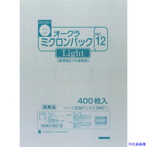 ���I�[�N�� �~�N�����p�b�N���C�gNO.12 400������ MICRONPACKLIGHTNO.12(5761954)×30[�����ʓr�����ς�][�@�l����][�f�O���]