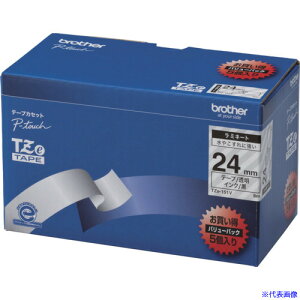 ��brother Tze�e�[�v ������/�����e�[�v /24mm (�����p�p�b�N5��) TZE151V(5806937)