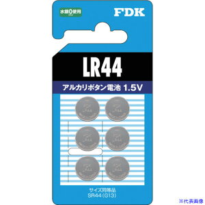 ��FDK �A���J���{�^���d�r LR44 (6��) LR446BFD(5933418)