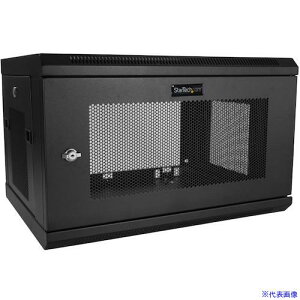 ��StarTech �T�[�o�[���b�N/6U/19�C���`/�Ǌ|���^�C�v/��t���s��38cm/���b�N�t���L���r�l�b�g/�ʋC�X���b�g�E���b�V�� RK616WALM(5946096)[�@�l����][�O������]
