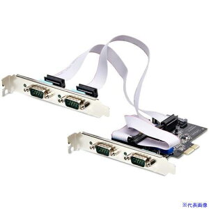 StarTech RS232C RS422 RS485C^[tF[XJ[h/PCIe x1/4|[g/Win&Linux/DB9 g PS74ADFSERIALCARD(6527437)[@l][O]