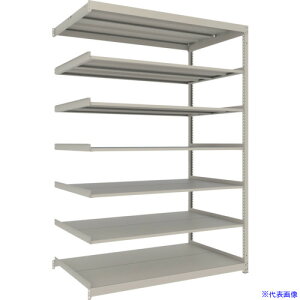 ��TRUSCO �X�`�[�����b�N �����b�N(�I�����^�C�v�A�ω׏d100Kg)1500×595×H2400 7�i�A�� �l�I�O���[ UL8567B(NG)(6628155)