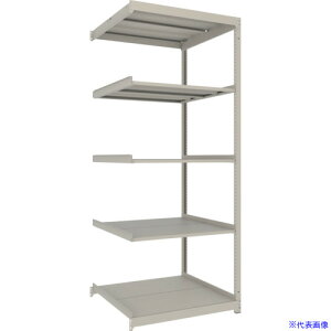 ��TRUSCO �X�`�[�����b�N �����b�N(�I�����^�C�v�A�ω׏d100Kg)900×595×H2400 5�i�A�� �l�I�O���[ UL8365B(NG)(6628161)