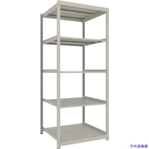 ��TRUSCO �X�`�[�����b�N �����b�N(�I�����^�C�v�A�ω׏d100Kg)900×595×H2100 5�i�P�� �l�I�O���[ UL7365(NG)(6634465)