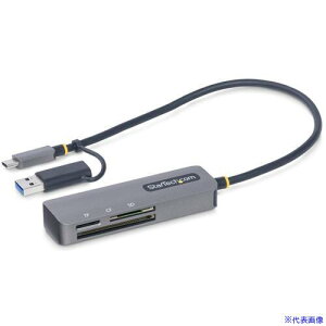 StarTech USBJ[h[_[/USB 3.0 Type|C A/SD microSD CFΉ/}`[J[h[_[ FCREADMICRO3V2(6768063)[@l][O]