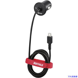 ��BUFFALO DC�`���[�W���[ 2.4A microUSB�P�[�u�� 1m �u���b�N BSMPS2403BC1BK(6840416)[�����ʓr�����ς�][�@�l����][�f�O���]