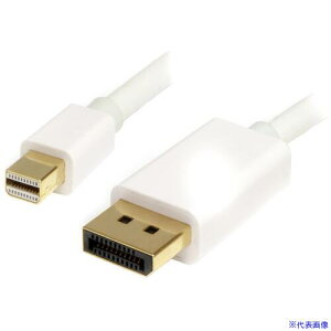 StarTech Mini DisplayPort | DisplayPort 1.2ϊP[u/2m/4K60Hz/j^[P[u MDP2DPMM2MW(6909396)[@l][O]