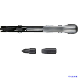 ■VESSEL TD−23 ファインミニラチェット ストレート(ビット2本付) TD23(6912060)