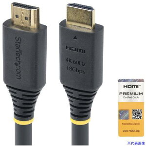 ��StarTech HDMI 2.0�P�[�u��/7m/4K60Hz/Premium HDMI/HDR10 ARC UHD �e���r TV�p HDMI2CABLE4K607M(6971379)[�@�l����][�O������]