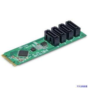 StarTech M.2 SATAA_v^[J[h/M.2 NVMe | 4x SATA HDD/SSD/eOS/SATAg ݗp 4PSATAM2ADAPTER(6971398)[@l][O]