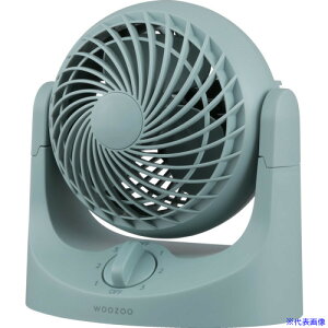 ■IRIS 207016 卓上扇 マカロン型mini 固定式 ブルー TAFMKM10NA(6993503)
