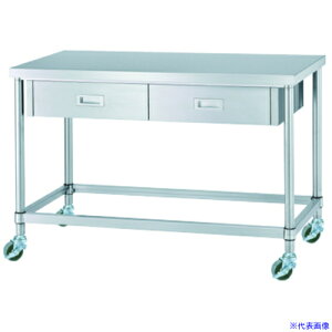 ���V���R�[ �X�e�����X��Ƒ�(�Жʈ��o�E�l���g�ESUS304)W1800×D600×H1200 WDZNC180601200U100(7268683)[�����ʓr�����ς�][�@�l����][�O����]