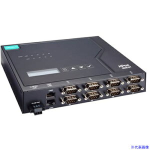 ��MOXA 8�|�[�gRS�|232/422/485�Ή� 2kV�≏ �R���p�N�g�f�X�N�g�b�v�^�V���A���f�o�C�X�T�[�o�[ NPORT5650I8DTG2(7278579)[�@�l����][�O������]
