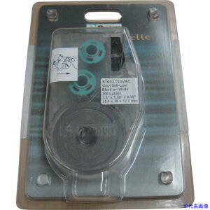 ��PANDUIT �M�]�ʃn���f�B�v�����^�p�Z���t���~�l�[�g���x���󎚕�6.4×��25.4 350���� S100X075VAC(7315376)×10[�����ʓr�����ς�][�@�l����][�f�O���]