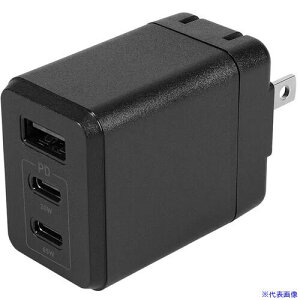 ��Owltech ���^PD65W C2A1 AC�[�d�� �u���b�N OECAPD65C2A1GSBK(7338695)[�����ʓr�����ς�][�@�l����][�f�O���]