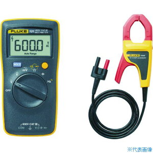 ��FLUKE �|�P�b�g�T�C�Y�E�}���`���[�^�[101 i400E�d���N�����v�t�L�b�g 101I400E(7657196)