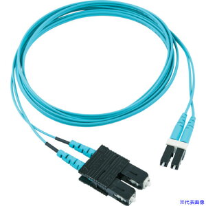 ��PANDUIT ���t�@�C�o�[�p�b�`�R�[�h OM3(�ᑹ���^�C�v) �В[SC�f���v���b�N�X�В[LC�f���v���b�N�X ���C�U�[ 5m FX2ERLNSNSNM005(7850832)