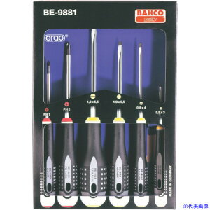 ��BAHCO �≏�h���C�o�[ �G���S�h���C�o�[�Z�b�g BE�|8030(0.5×3.5×75mm)�� 6�{�Z�b�g BE9886(8131527)[�����ʓr�����ς�][�@�l����][�f�O���]