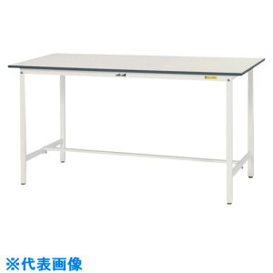 �����}�e�b�N �y�ʍ�Ƒ� ���[�N�e�[�u��150�V���[�Y �Œ莮 W750×D750×H950mm �V���L�[�z���C�g SUPH775WW(8178218)[�@�l����][�O������]