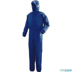 ■ミドリ安全 フード一体型クリーンウェア ネイビー 3L C1351N3L(8258932)