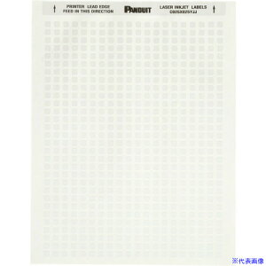 PANDUIT [U[v^[px R|[lgx  25.4mm x 12.7mm |GXe  10,000  C100X050YJJ C100X050YJJ(8281432)[ʓrς][@l][[J[]