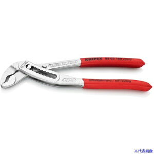 ��KNIPEX �E�H�[�^�[�|���v�v���C���[ �A���Q�[�^�[ �v���X�`�b�N�n���h�� �N�������b�L 180mm 8803180(8355142)