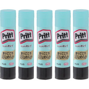 ■PLUS 29716)スティックのり スムーズプリット レギュラー セリース 5本入 NS7215P(8364496)