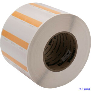 ��PANDUIT �M�]�ʃv�����^�p�Z���t���~�l�[�g���x�� �r�j�� �I�����W �󎚕��c12.7mmx��25.4mm 5000������ S100X150VFTY S100X150VFTY(8367508)[�����ʓr�����ς�][�@�l����][���[�J�[���]