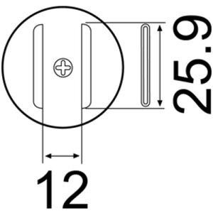 ������ �m�Y�� SOJ 10mm×26mm A1214B(8497402)[�����ʓr�����ς�][�@�l����][�f�O���]