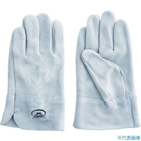 ■富士グローブ 牛床革手袋(袖なしタイプ) No.9 フジマーク M 内縫い 1425(8555166)