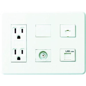 ��Abaniact ���R���Z���g TEL/LAN/TV(4K8K�Ή�) �J�e5e AC212VTL01(8599593)