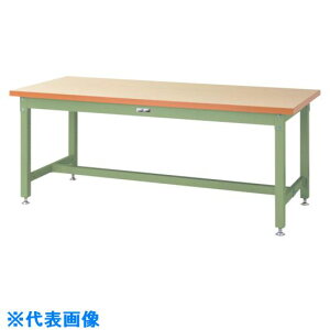 �����}�e�b�N �d�ʍ�Ƒ� ���[�N�e�[�u�� �X�[�p�[�^�C�v W1500×D750×H740mm �A�C�{���[/���}�e�b�N�O���[�� SSM1575IG(8683251)[�@�l����][�O������]