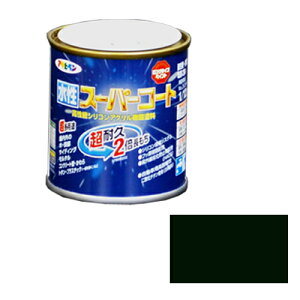 ◆アサヒペン 多用途 水性スーパーコート 1/12L アイリッシュG